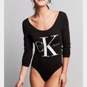 COPY - Black Calvin Klein Bodysuit